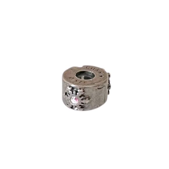 Chamilia CHAM Sterling Slider Snowflake Charm - Picture 1 of 4